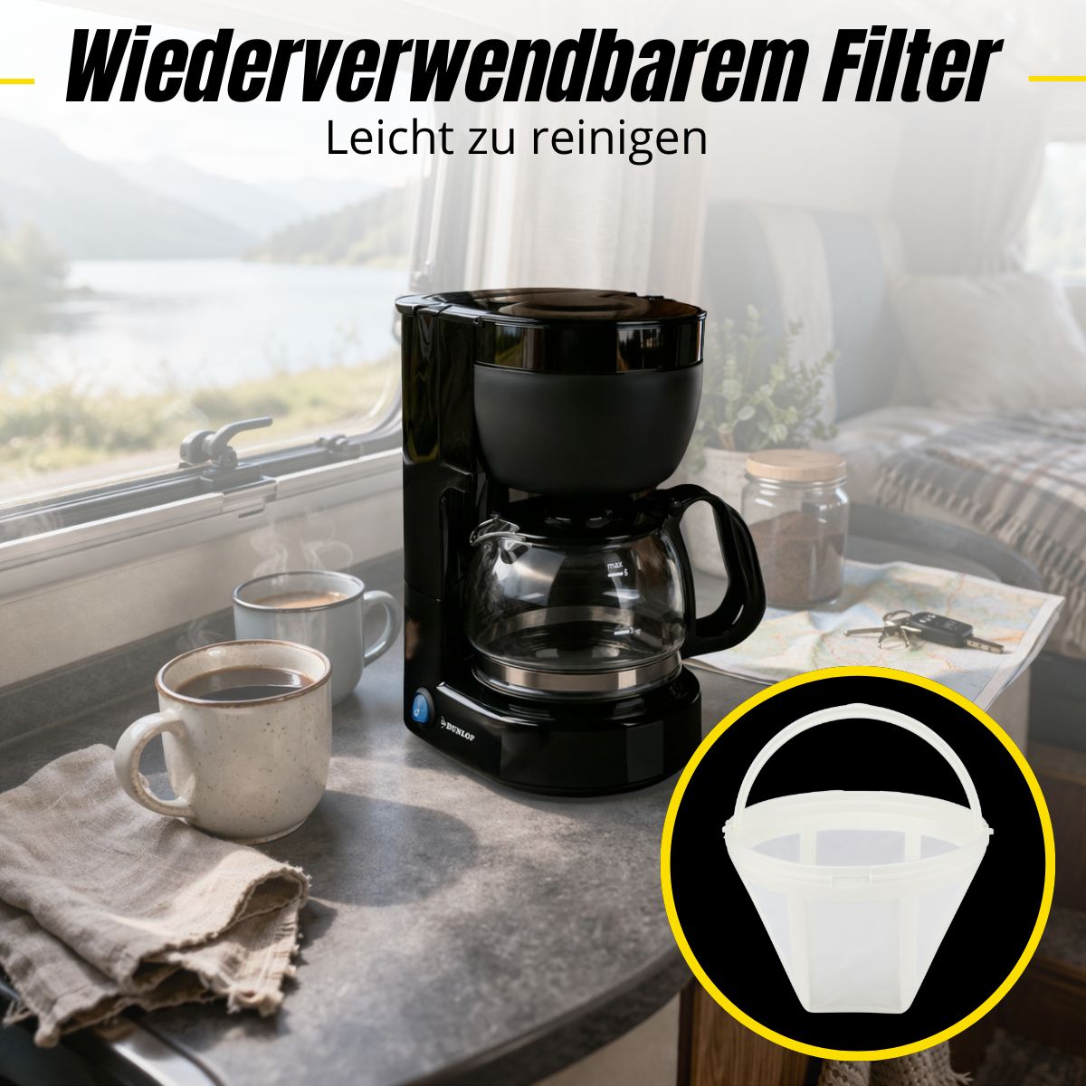 Coffee Maker 12V 170W