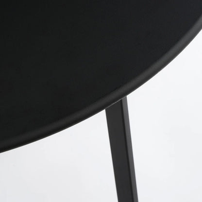 Seatle Side Table Black - H38Xd58Cm