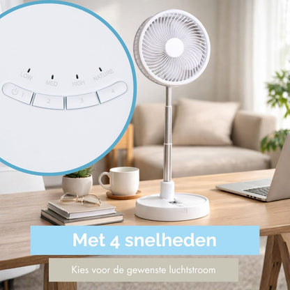 Fan Telescopic 2400Mah