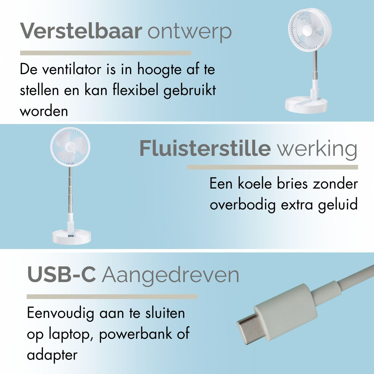 Fan Telescopic 2400Mah