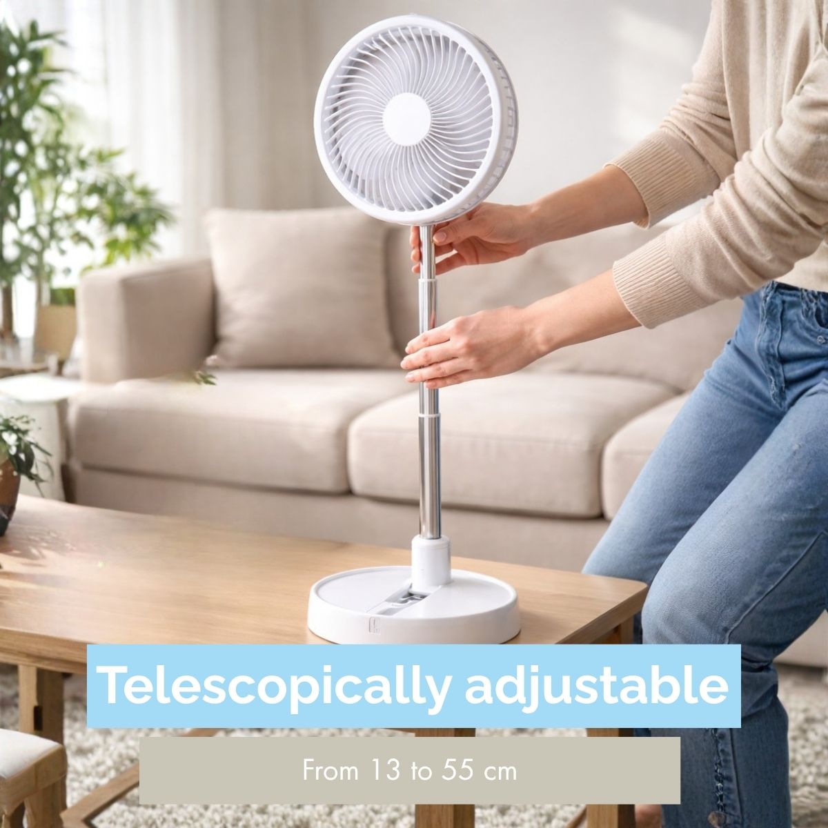 Fan Telescopic 2400Mah
