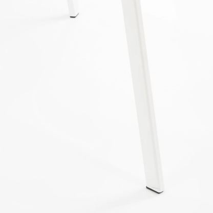 Seatle Side Table White - H38Xd58Cm