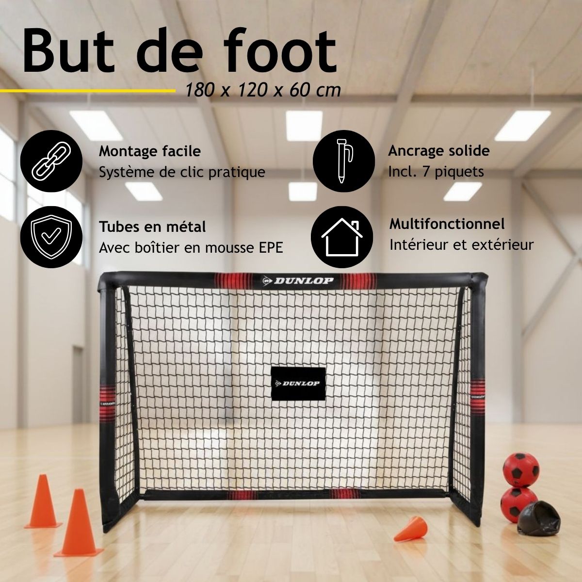 Voetbaldoelen (Set Van 2)