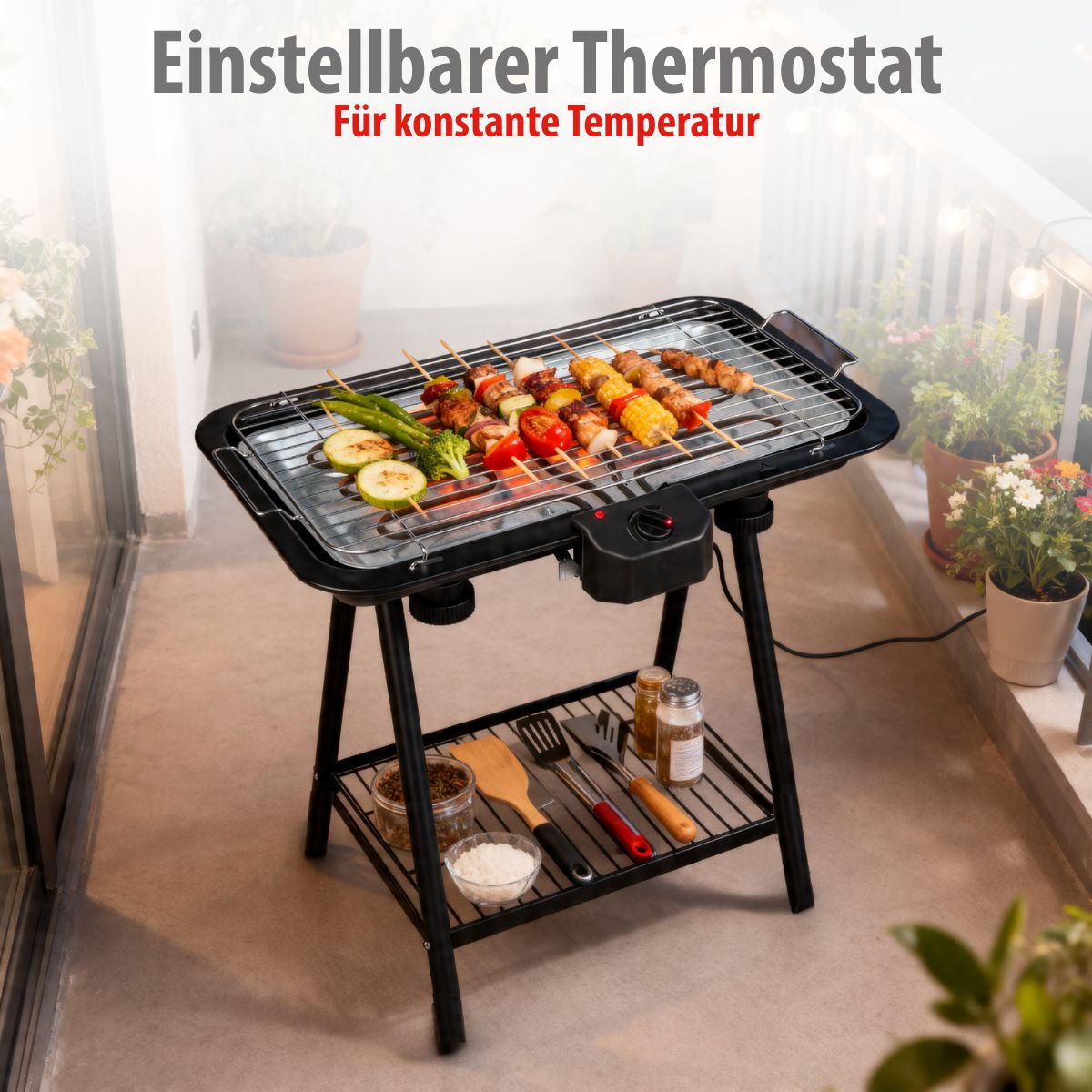 Alpina Elektrische Barbecue 2200W