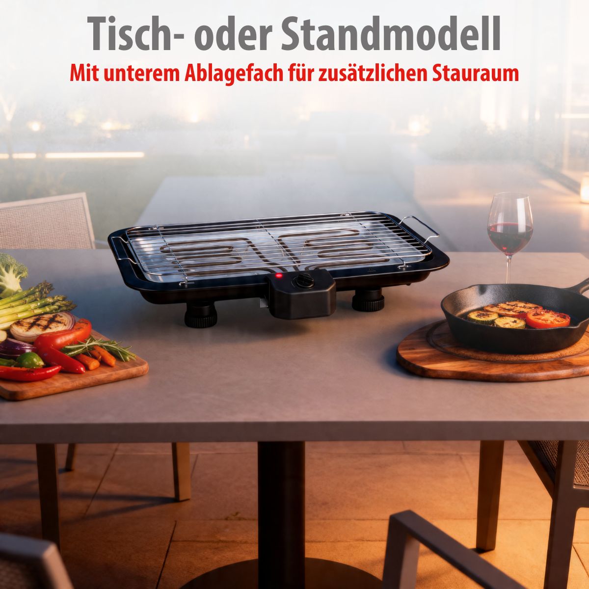 Alpina Elektrische Barbecue 2200W