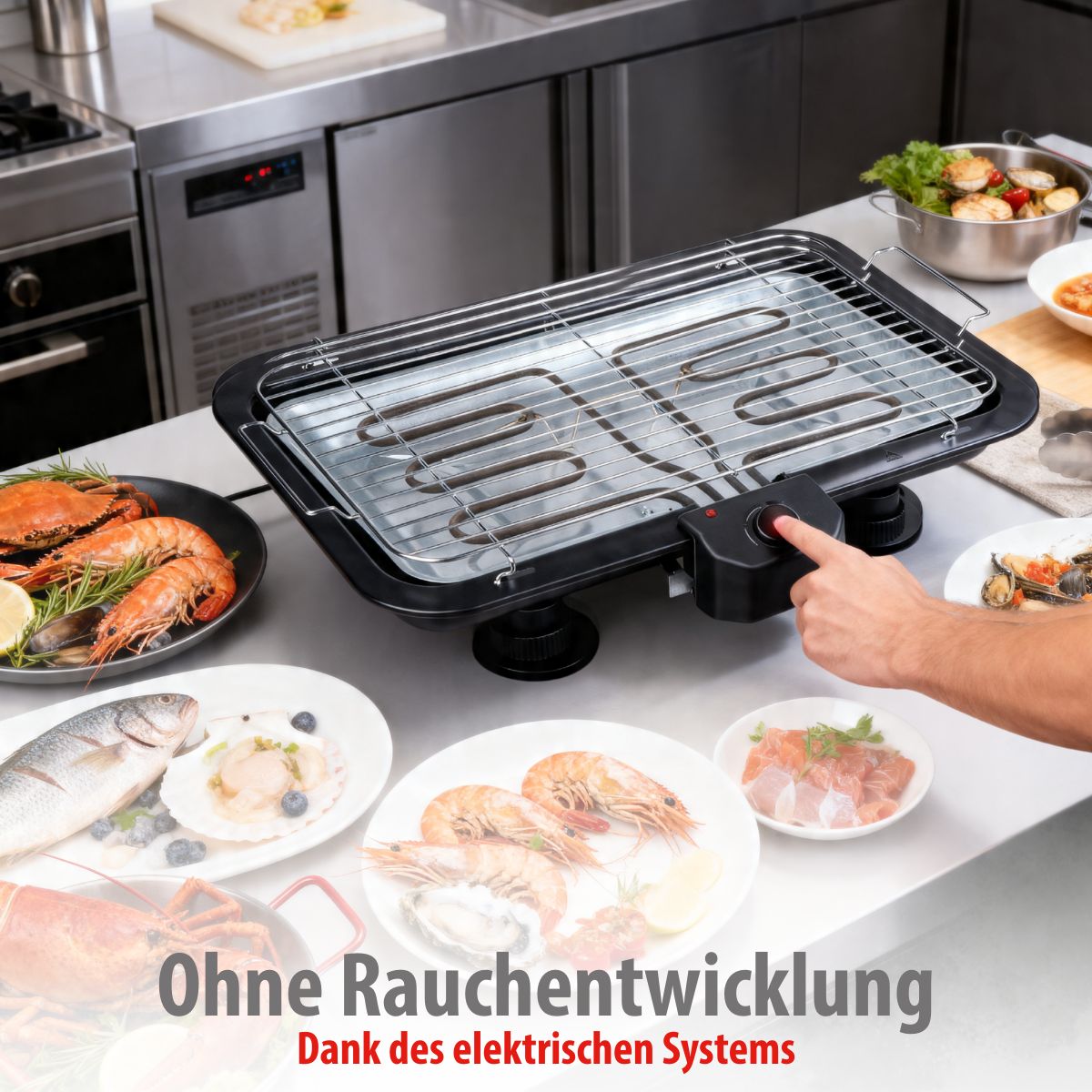 Alpina Elektrische Barbecue 2200W