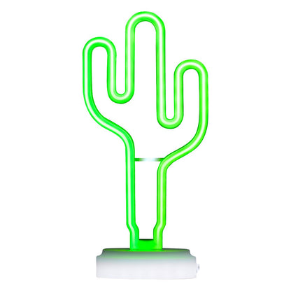 Rechargeable Neon Light Cactus