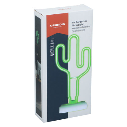 Rechargeable Neon Light Cactus