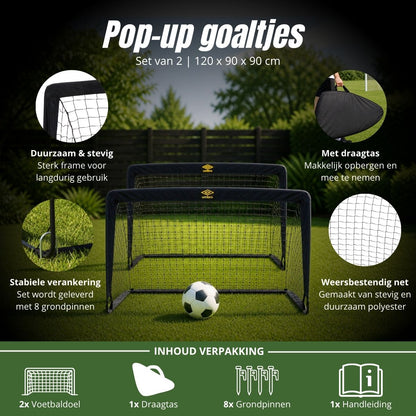 Pop Up Goals 2Pcs/Set