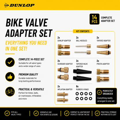 Fietspomp En Adapterset