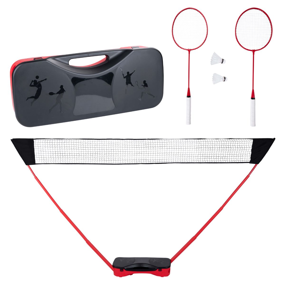 Badmintonset 5Pcs Mt/Pp