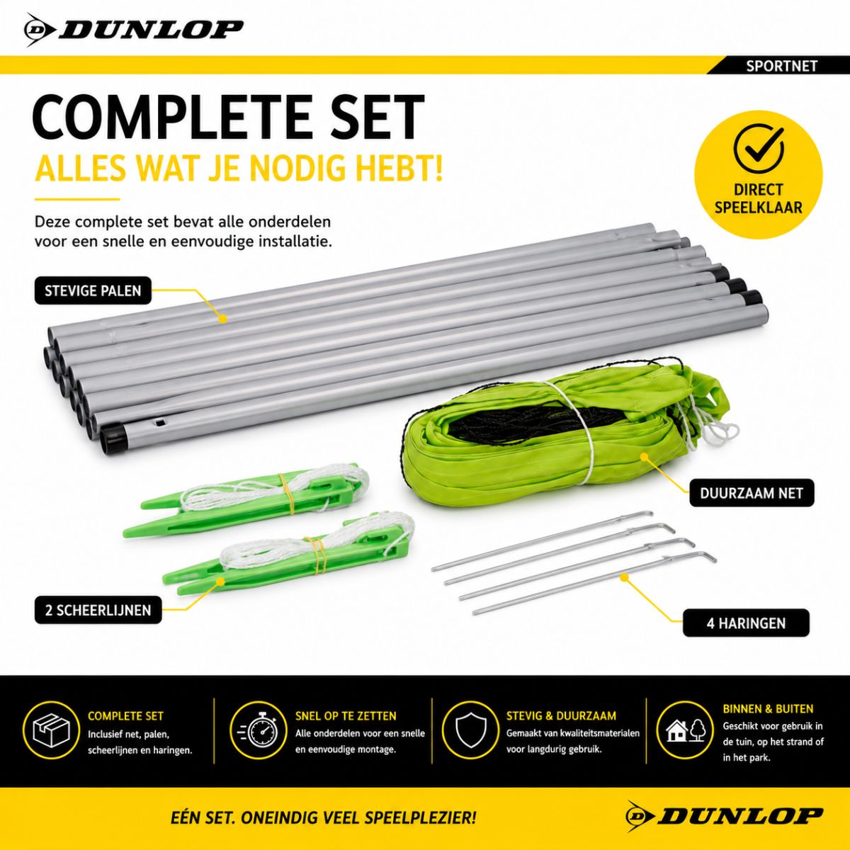 Dunlop Sportnet 609 Cm