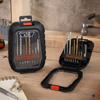 Drill & Screw Set 16Pcs