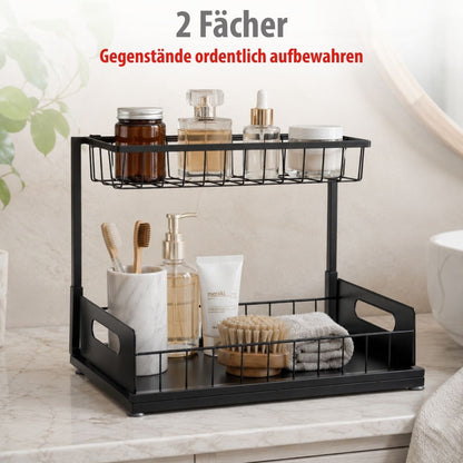 Storage Rack With Holder
