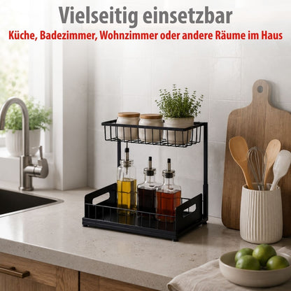 Storage Rack With Holder