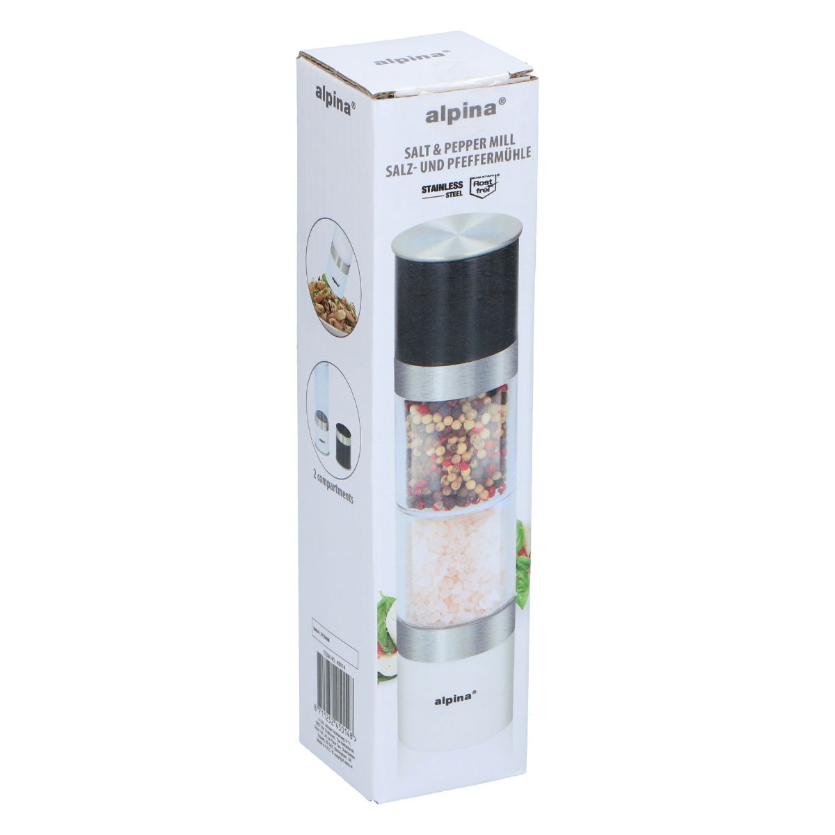 Salt & Pepper Mill Ø5X22Cm