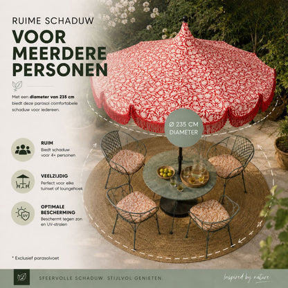 Kelly Parasol Rood