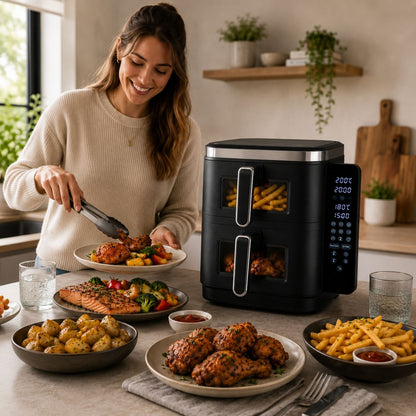 Air Fryer Double Stack 2X 5.5L 230V
