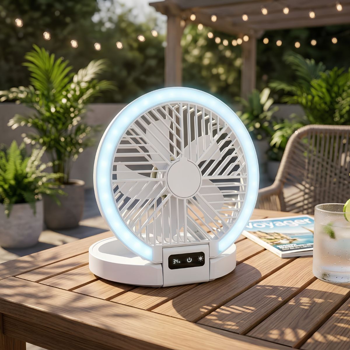 Fan Table Usb 1200Mah