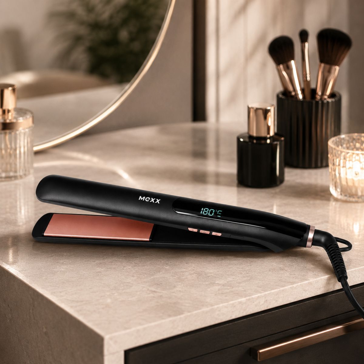 Hair Straightener Led + Temp C