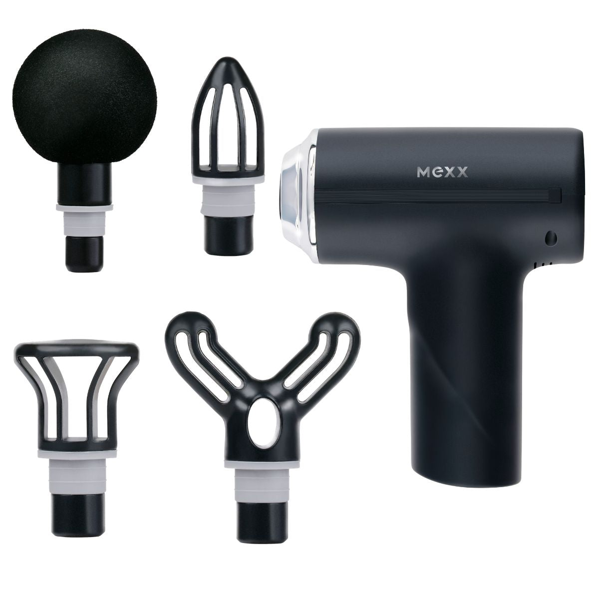 Massage Gun 4 Heads Rechargeab
