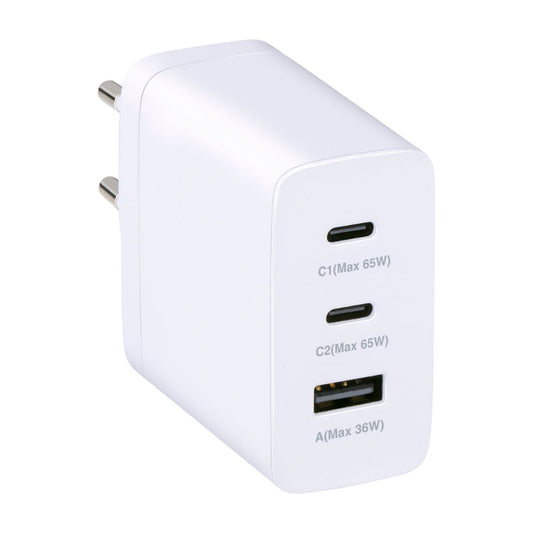 Charger 65W 3-Port Usb C-C-A