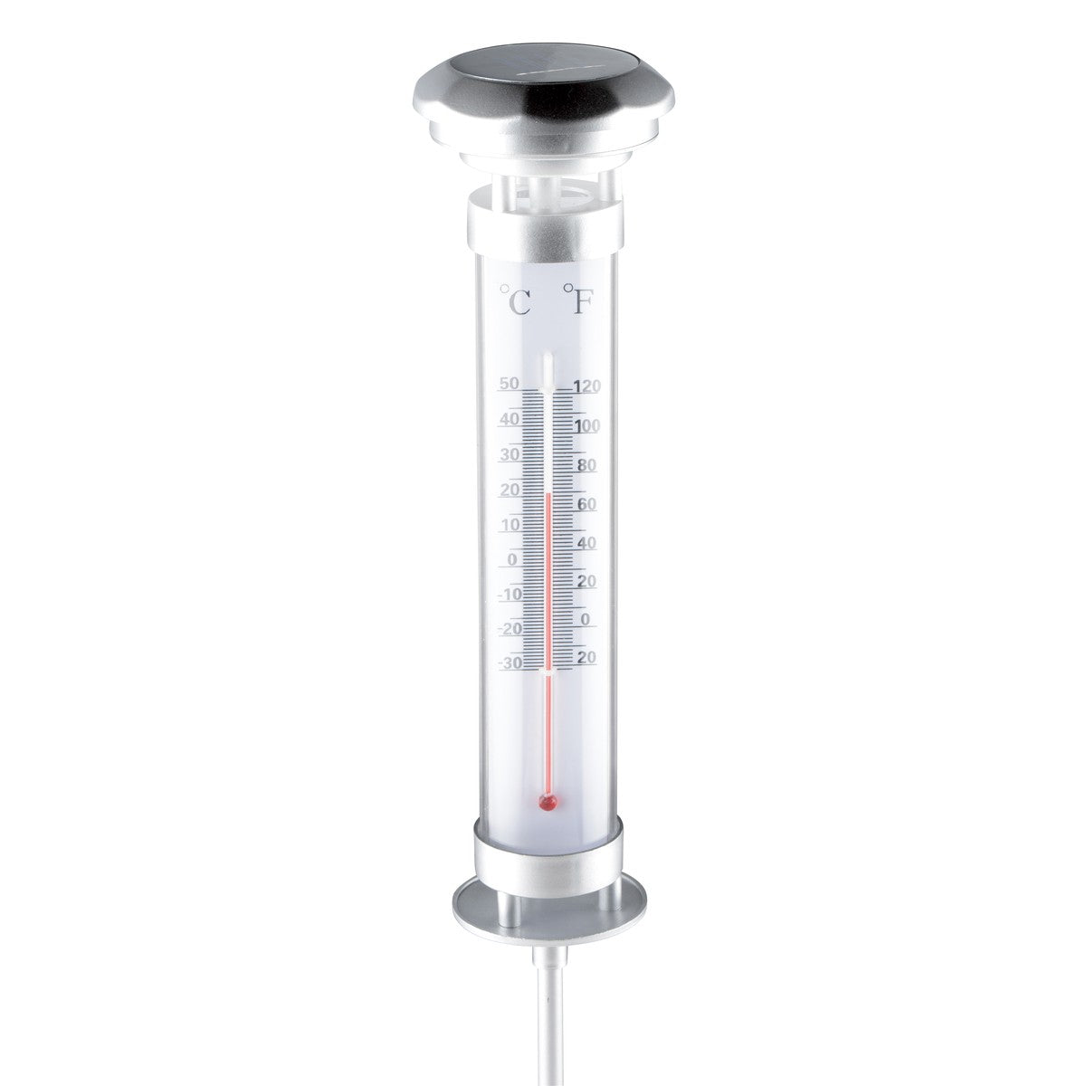 Solarlight Thermometer D9X57Cm