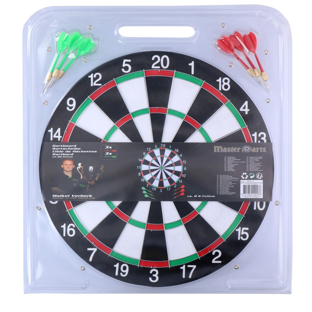 Dartboard D40,5X1Cm 1,1Kg