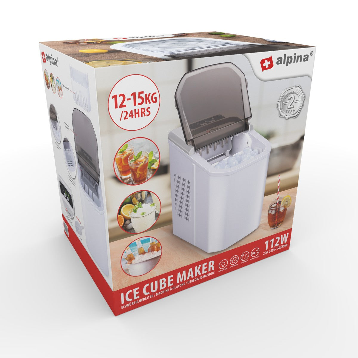 Ice Cube Maker 220-240V 112W