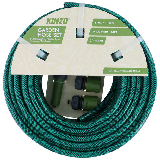 Hose 5Pcs 1/2" D14Mm 30M Pv