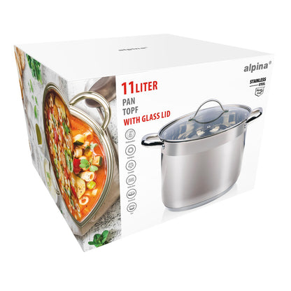 Pot With Lid 11L