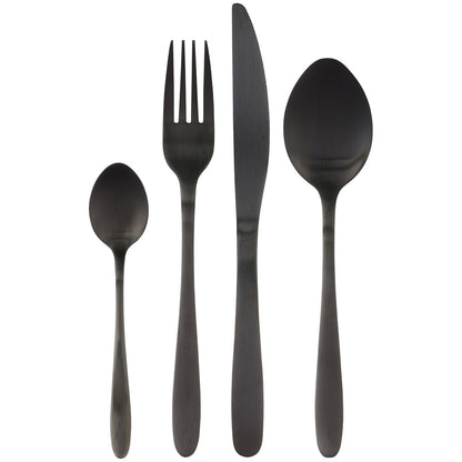 Cutlery Set 16Pcs Black