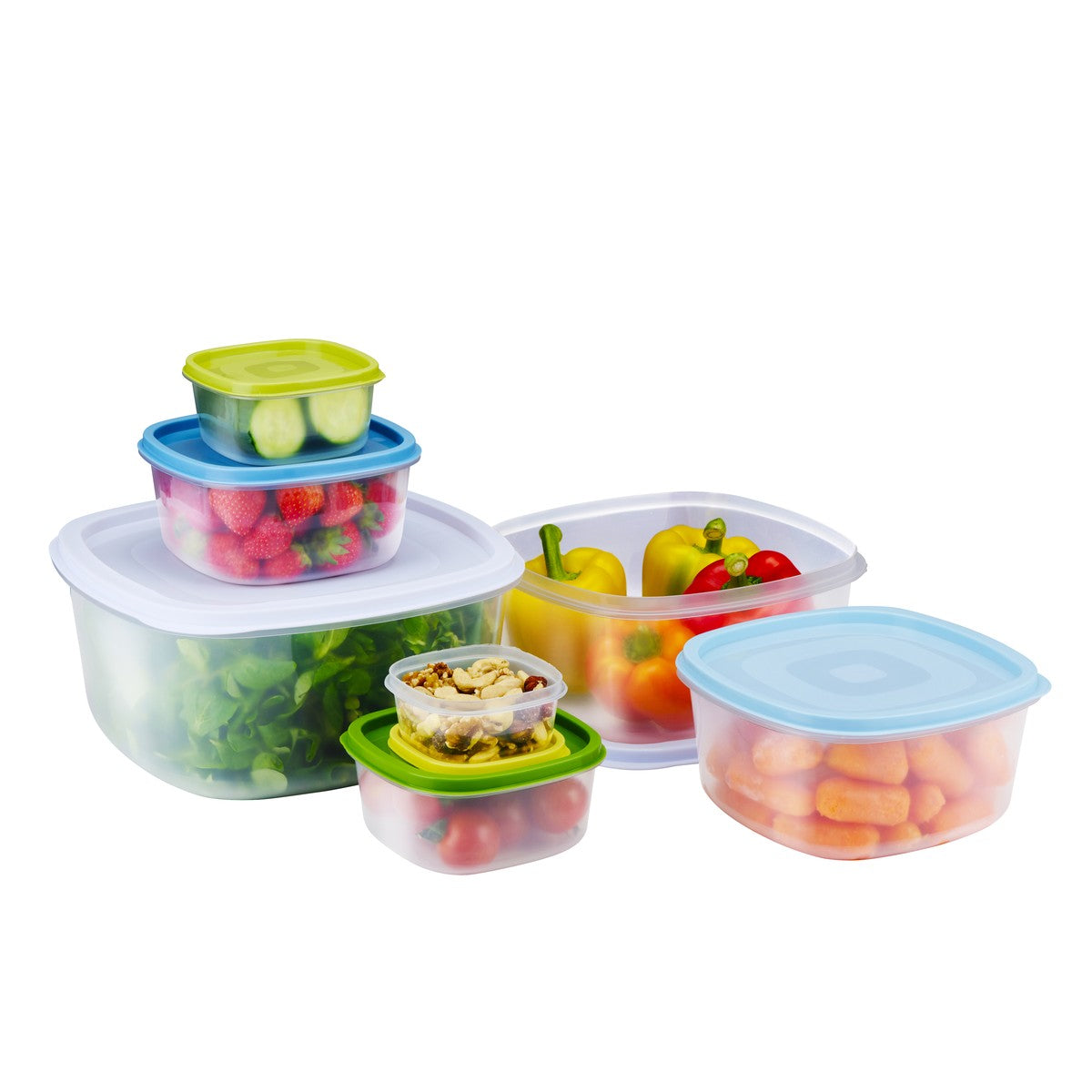 Storage Box Food 14Pc 504Gr