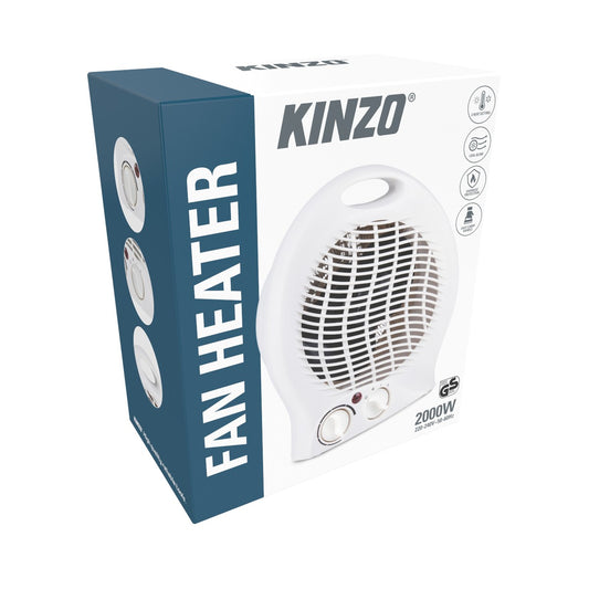 Fan Heater 2000W White