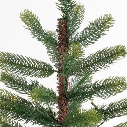 Nagoya Artificial Christmas Tree With Led Lights And Timer Function - H120 X Ø60 Cm - Green