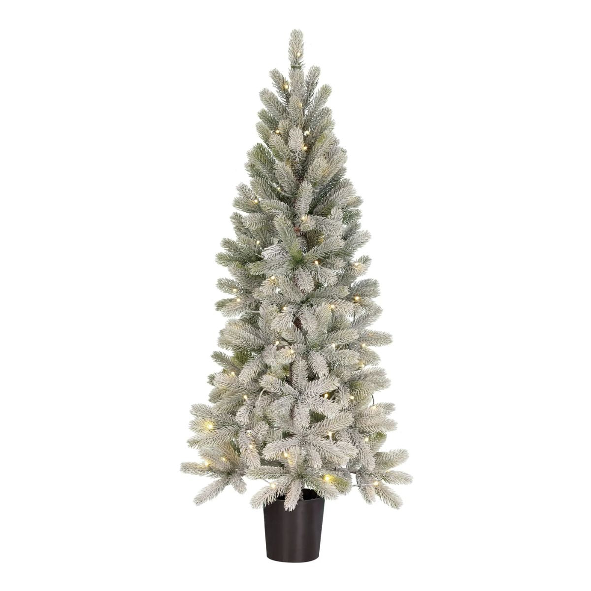 Nagoya Artificial Christmas Tree With Led Lights And Timer Function - H120 X Ø60 Cm - Green