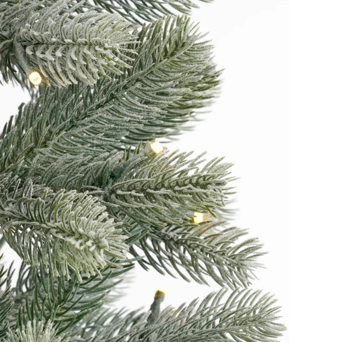 Nagoya Artificial Christmas Tree With Led Lights And Timer Function - H120 X Ø60 Cm - Green