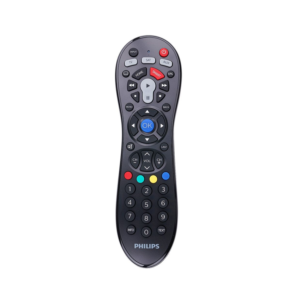 Philips - Universele Afstandsbediening - Srp3013/10 - 3-In-1 - Leer Functie - Ruime Ir-Code Bibliotheek - Smart Tv
