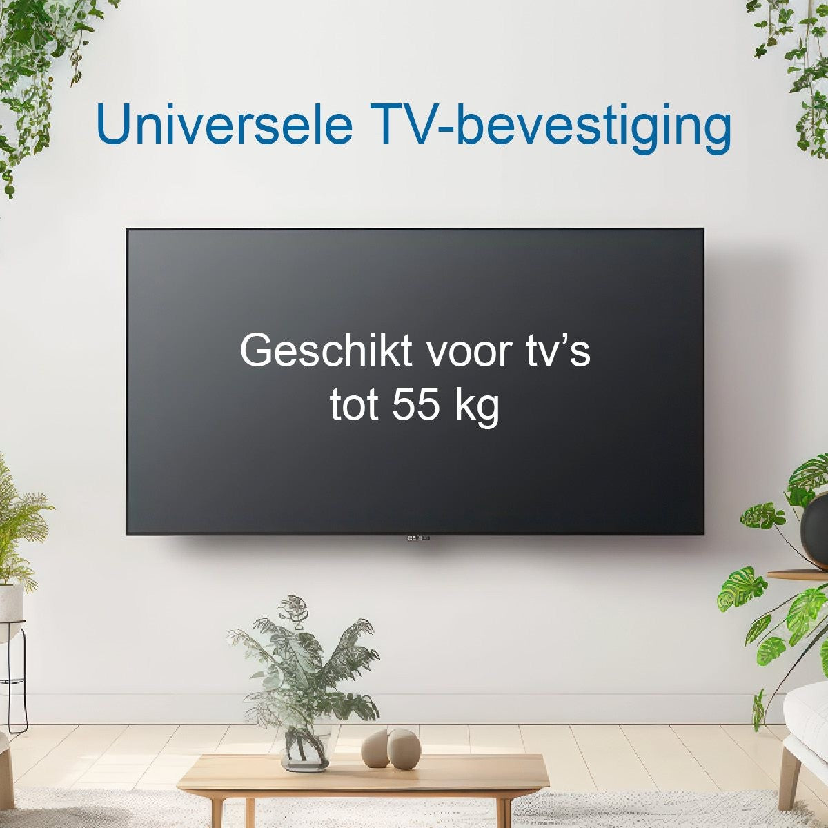 Philips Tv-Beugel Sqm5226/00 - 26 Tot 70 - Max 55 Kilo - Vast - Vesa - Lcd, Led, Oled En Qled - Plat
