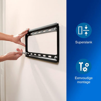 Philips Tv-Beugel Sqm5226/00 - 26 Tot 70 - Max 55 Kilo - Vast - Vesa - Lcd, Led, Oled En Qled - Plat
