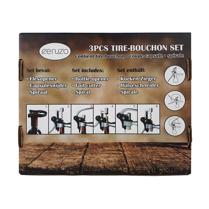 Ceruzo Kurkentrekker Deluxe - Giftset