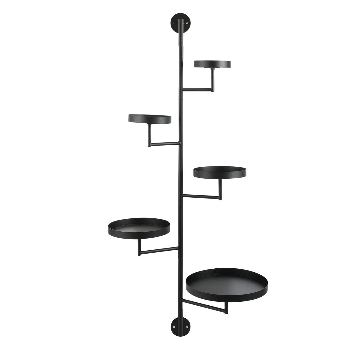 Perry Wallrack Black - L36Xw30Xh120Cm