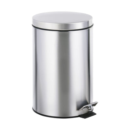 Pedal Bin 12L Satin Finish