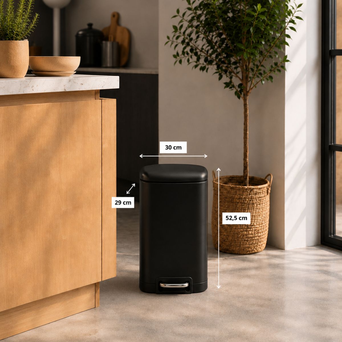Pedal Bin 20L Soft Close