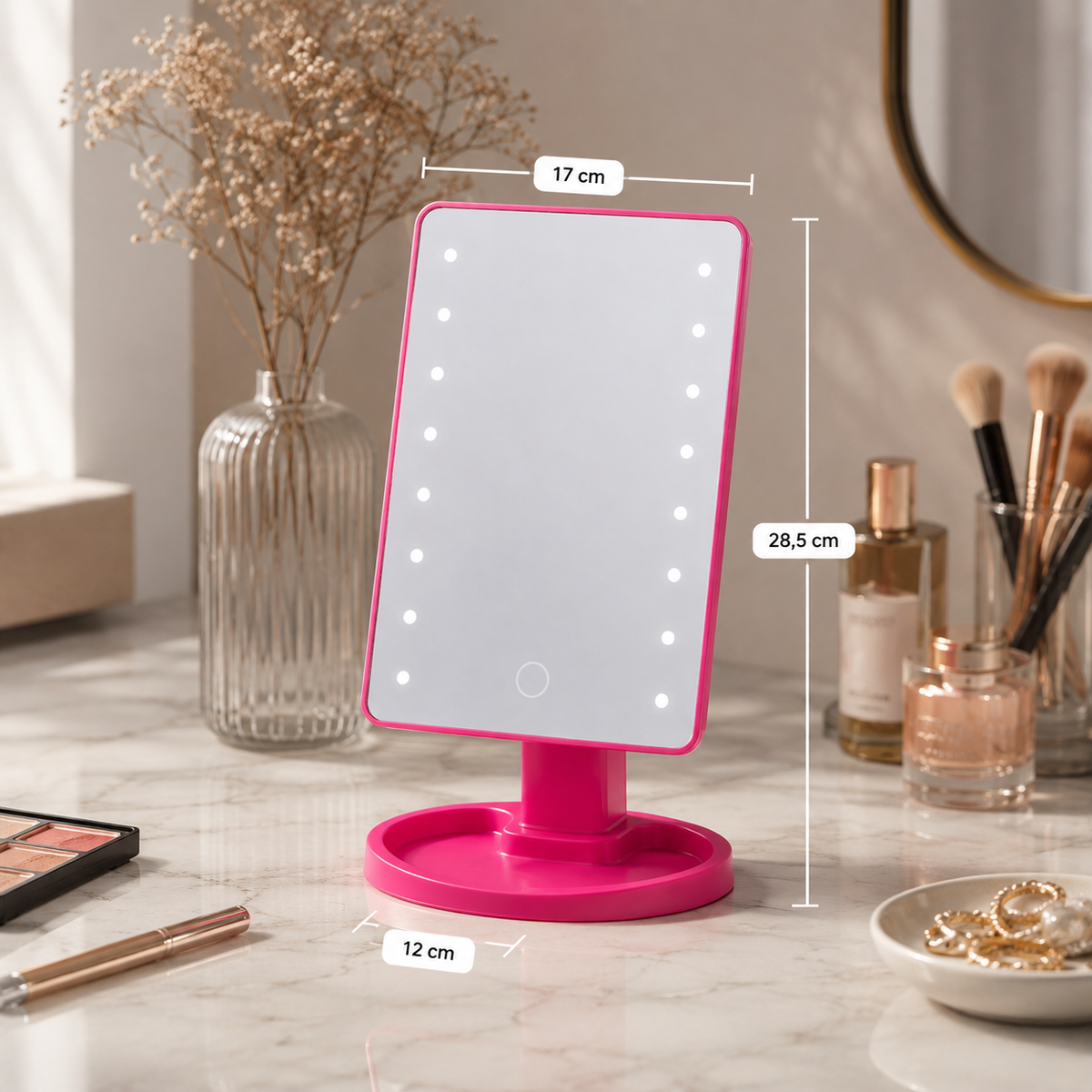 Mirror With Led