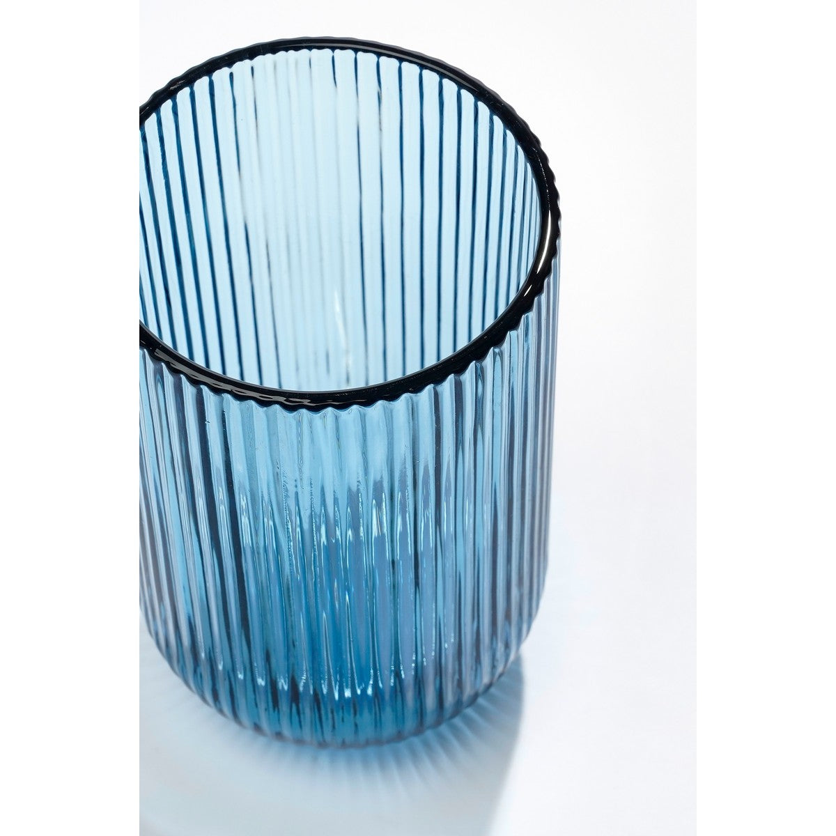 Merlot Drinking Glass - Set Of 6 - 400 Ml - Glass - Blue