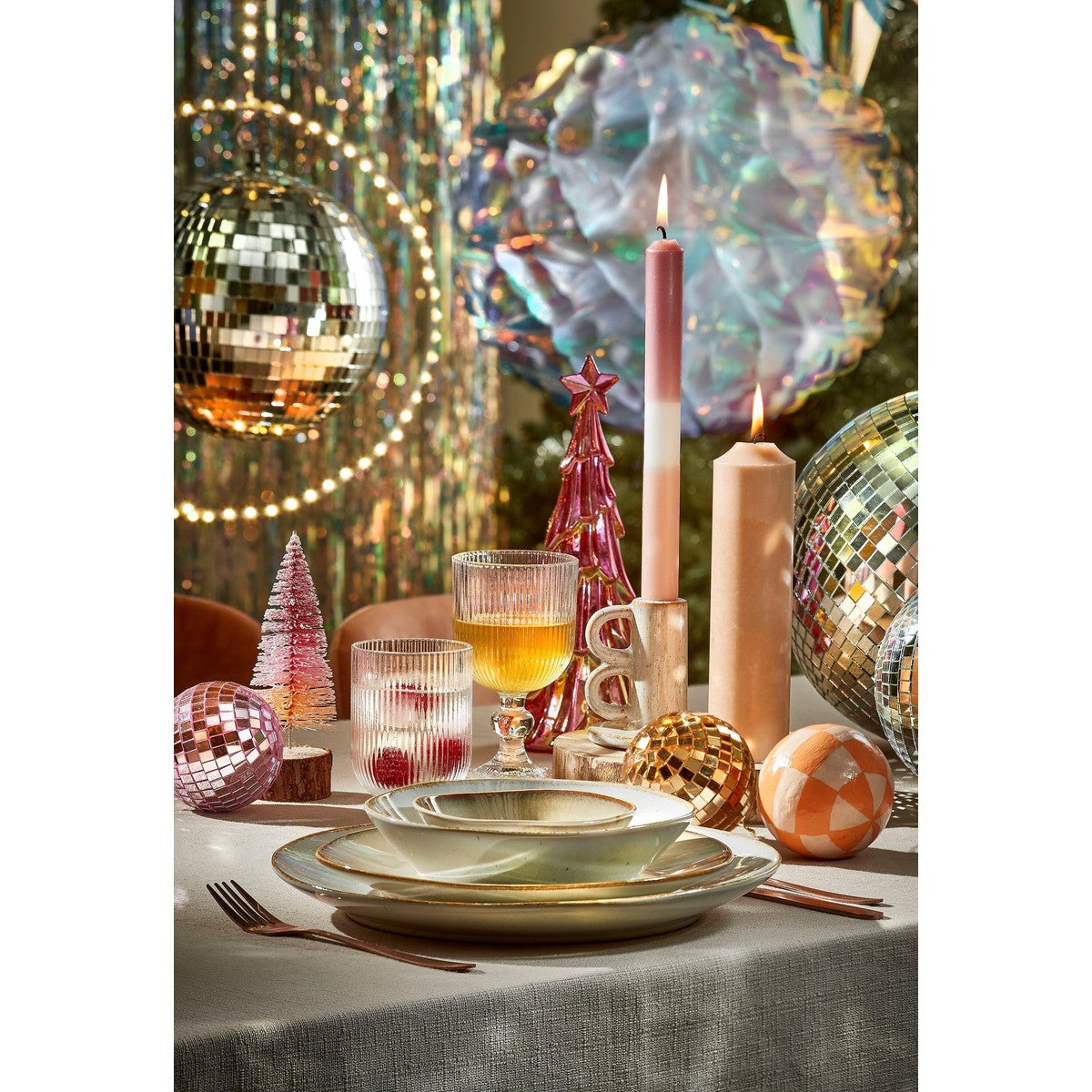 Christmas Disco Ball - Ø30 Cm - Silver