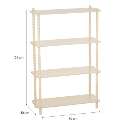 Latty Plank Beige Fsc 100% - L80Xb30Xh121Cm