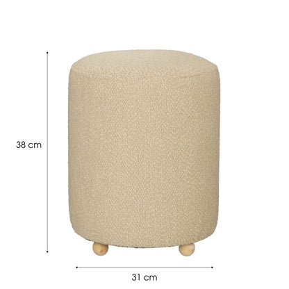 Yves Kruk Beige Fsc 100% - H38Xd31Cm