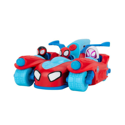 Disney Junior Marvel Spidey And Friends Web Team Split Racer Voertuig